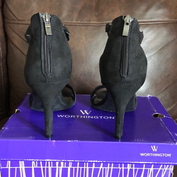 Worthington Cohen Heels Black New Size 10 - Picture 3 of 8